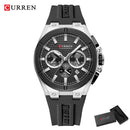 Brand CURREN- Men's Luxury Quartz Watch - High Quality