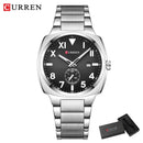 Brand CURREN- Men's Luxury Quartz Watch - High Quality