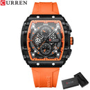 Brand CURREN- Men's Luxury Quartz Watch - High Quality