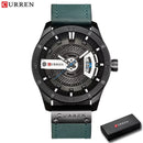 Brand CURREN- Men's Luxury Quartz Watch - High Quality