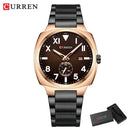 Brand CURREN- Men's Luxury Quartz Watch - High Quality