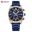 Brand CURREN- Men's Luxury Quartz Watch - High Quality
