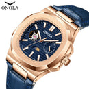 Brand Onola - Men's Luxury Quartz Watch - High Quality