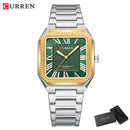Brand CURREN- Men's Luxury Quartz Watch - High Quality
