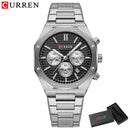 Brand CURREN- Men's Luxury Quartz Watch - High Quality