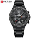 Brand CURREN- Men's Luxury Quartz Watch - High Quality