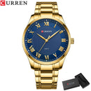 Brand CURREN- Men's Luxury Quartz Watch - High Quality
