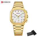 Brand CURREN- Men's Luxury Quartz Watch - High Quality