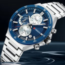Brand CURREN- Men's Luxury Quartz Watch - High Quality