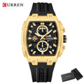 Brand CURREN- Men's Luxury Quartz Watch - High Quality