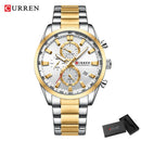 Brand CURREN- Men's Luxury Quartz Watch - High Quality
