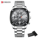 Brand CURREN- Men's Luxury Quartz Watch - High Quality