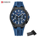 Brand CURREN- Men's Luxury Quartz Watch - High Quality