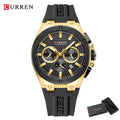 Brand CURREN- Men's Luxury Quartz Watch - High Quality