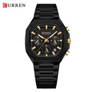 Brand CURREN- Men's Luxury Quartz Watch - High Quality