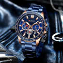 Brand CURREN- Men's Luxury Quartz Watch - High Quality