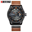 Brand CURREN- Men's Luxury Quartz Watch - High Quality