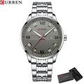 Brand CURREN- Men's Luxury Quartz Watch - High Quality