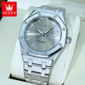 Brand OLEVS- Men's Luxury Quartz Watch - High Quality