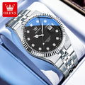 Brand OLEVS- Men's Luxury Quartz Watch - High Quality