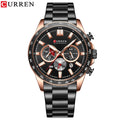 Brand CURREN- Men's Luxury Quartz Watch - High Quality