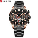 Brand CURREN- Men's Luxury Quartz Watch - High Quality