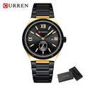 Brand CURREN- Men's Luxury Quartz Watch - High Quality