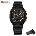 Brand CURREN- Men's Luxury Quartz Watch - High Quality