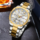 Brand CURREN- Men's Luxury Quartz Watch - High Quality