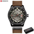 Brand CURREN- Men's Luxury Quartz Watch - High Quality