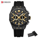 Brand CURREN- Men's Luxury Quartz Watch - High Quality