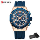 Brand CURREN- Men's Luxury Quartz Watch - High Quality