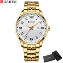 Brand CURREN- Men's Luxury Quartz Watch - High Quality