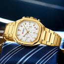 Brand CURREN- Men's Luxury Quartz Watch - High Quality