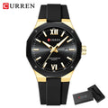 Brand CURREN- Men's Luxury Quartz Watch - High Quality