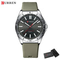 Brand CURREN- Men's Luxury Quartz Watch - High Quality