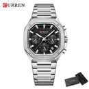 Brand CURREN- Men's Luxury Quartz Watch - High Quality