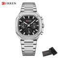Brand CURREN- Men's Luxury Quartz Watch - High Quality