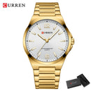 Brand CURREN- Men's Luxury Quartz Watch - High Quality