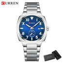 Brand CURREN- Men's Luxury Quartz Watch - High Quality