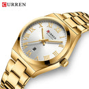 Brand CURREN- Men's Luxury Quartz Watch - High Quality