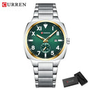 Brand CURREN- Men's Luxury Quartz Watch - High Quality