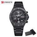Brand CURREN- Men's Luxury Quartz Watch - High Quality
