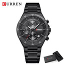 Brand CURREN- Men's Luxury Quartz Watch - High Quality