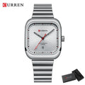 Brand CURREN- Men's Luxury Quartz Watch - High Quality