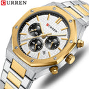 Brand CURREN- Men's Luxury Quartz Watch - High Quality