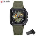 Brand CURREN- Men's Luxury Quartz Watch - High Quality