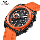 Brand Onola - Men's Luxury Quartz Watch - High Quality