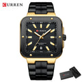 Brand CURREN- Men's Luxury Quartz Watch - High Quality