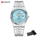 Brand CURREN- Men's Luxury Quartz Watch - High Quality
